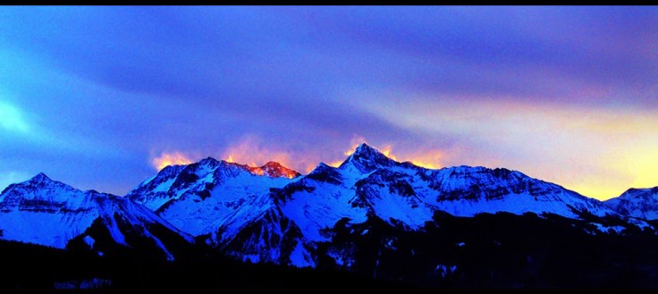 Wilson Peak near Telluride, Colorado.